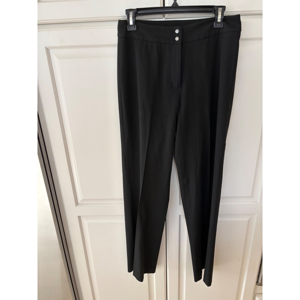 Jones New York Sport Aryn Black Stretch Dress Pants Trousers Women Size‎ 6